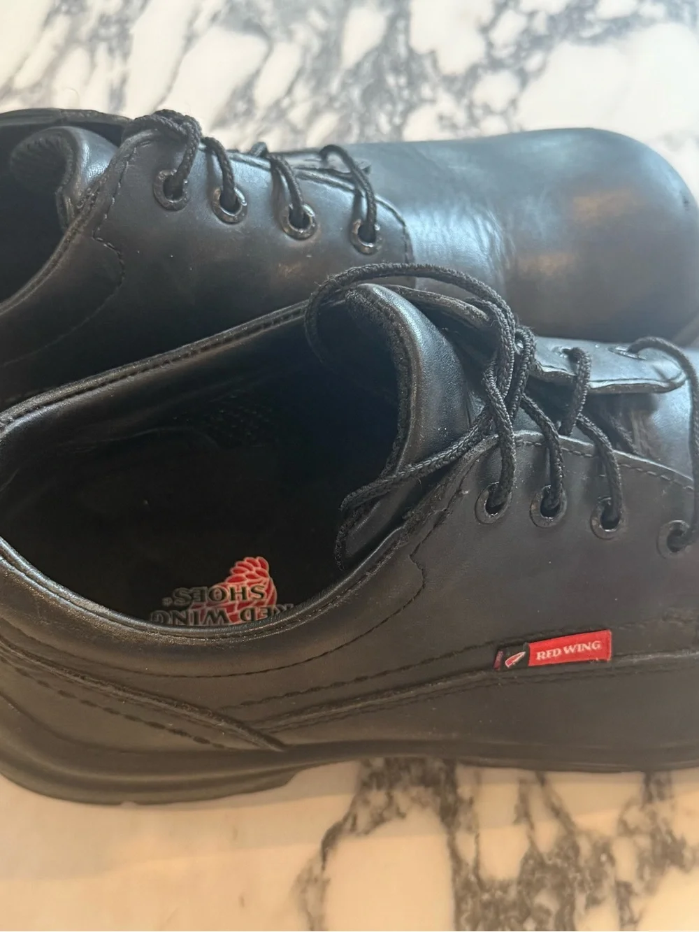 🥾 Red Wing King Toe 6633 Black Leather Steel Toe Work Shoes Men's Size 11.5 D